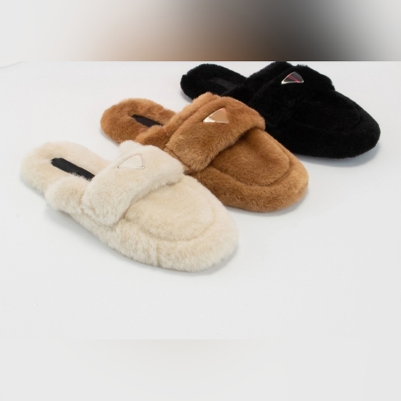 #101 🛑 (6,6.5,7,7.5,8,8.5,10) BLACK FABULOUS FASHION TRENDY MULE SLIPPER - Picture 4 of 6